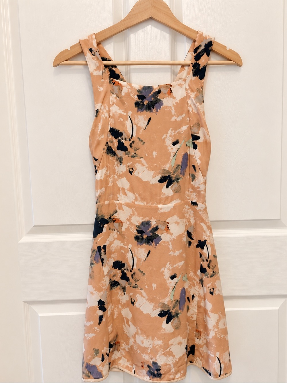 Aritzia Wilfred Abstract Floral Mini Dress Size 0
